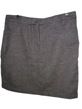 cupcakes & cashmere Wool Blend Houndstooth  Skirt
